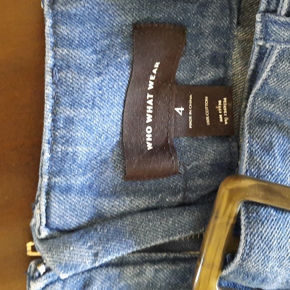 Who What Wear Jean Skirt - Picture 2 of 9